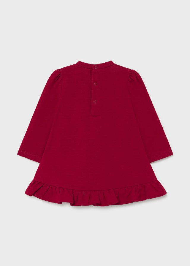 Mayoral 11-02913-014 Sukienka dziewczynka 2913-14 Czerwony -  - #tag1# - #tag2# - #tag3# - #tag4#