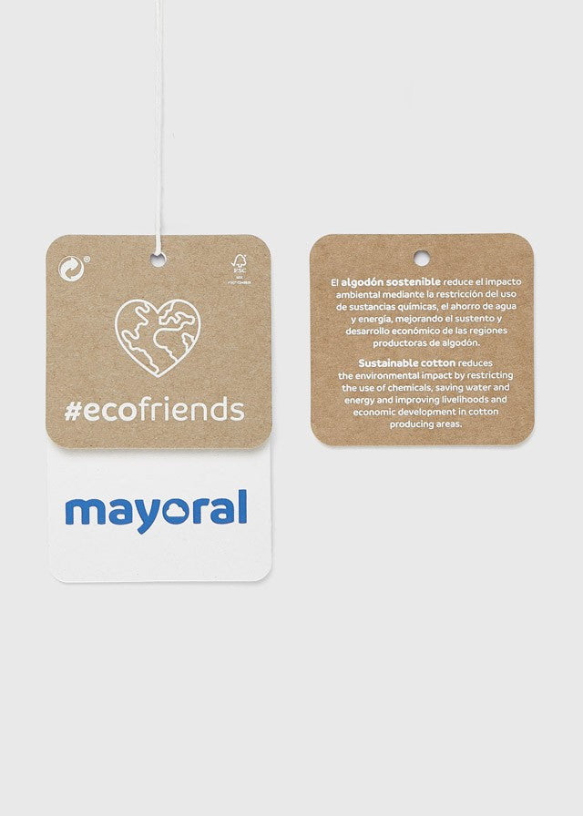 Mayoral 11-04005-014 Koszulka z nadrukiem dla dziewczynek 4005-14 krem/fuksja -  - #tag1# - #tag2# - #tag3# - #tag4#