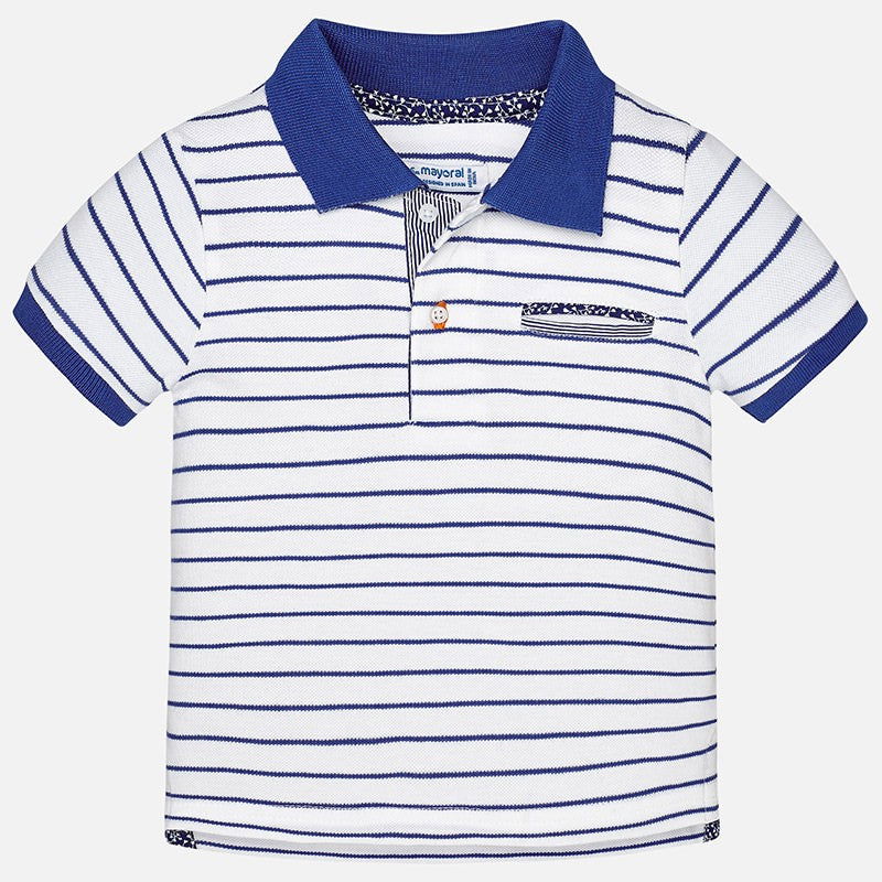 Mayoral 1134-46 Koszulka chłopięca polo kolor niebieski -  - #tag1# - #tag2# - #tag3# - #tag4#