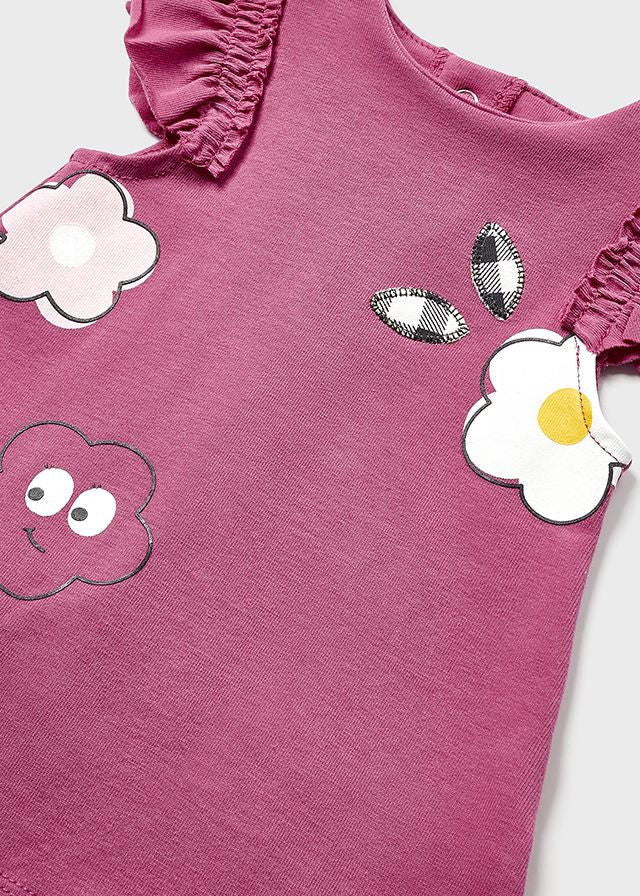 Mayoral 1806-10 Sukienka bawełniana dziewczynka kolor tulipan -  - #tag1# - #tag2# - #tag3# - #tag4#