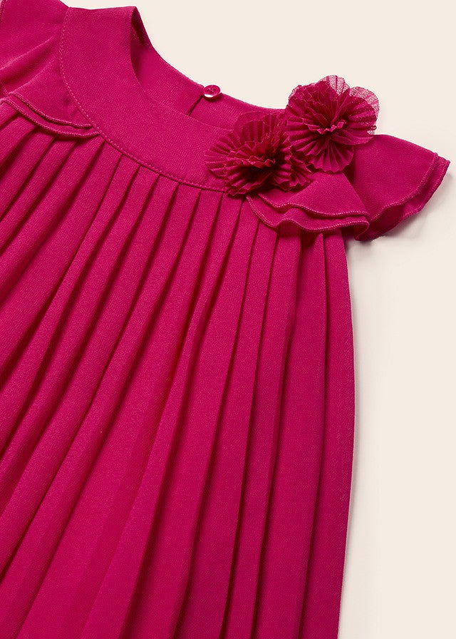 Mayoral 1960-20 Sukienka plisowana dziewczynka kolor orchidea -  - #tag1# - #tag2# - #tag3# - #tag4#