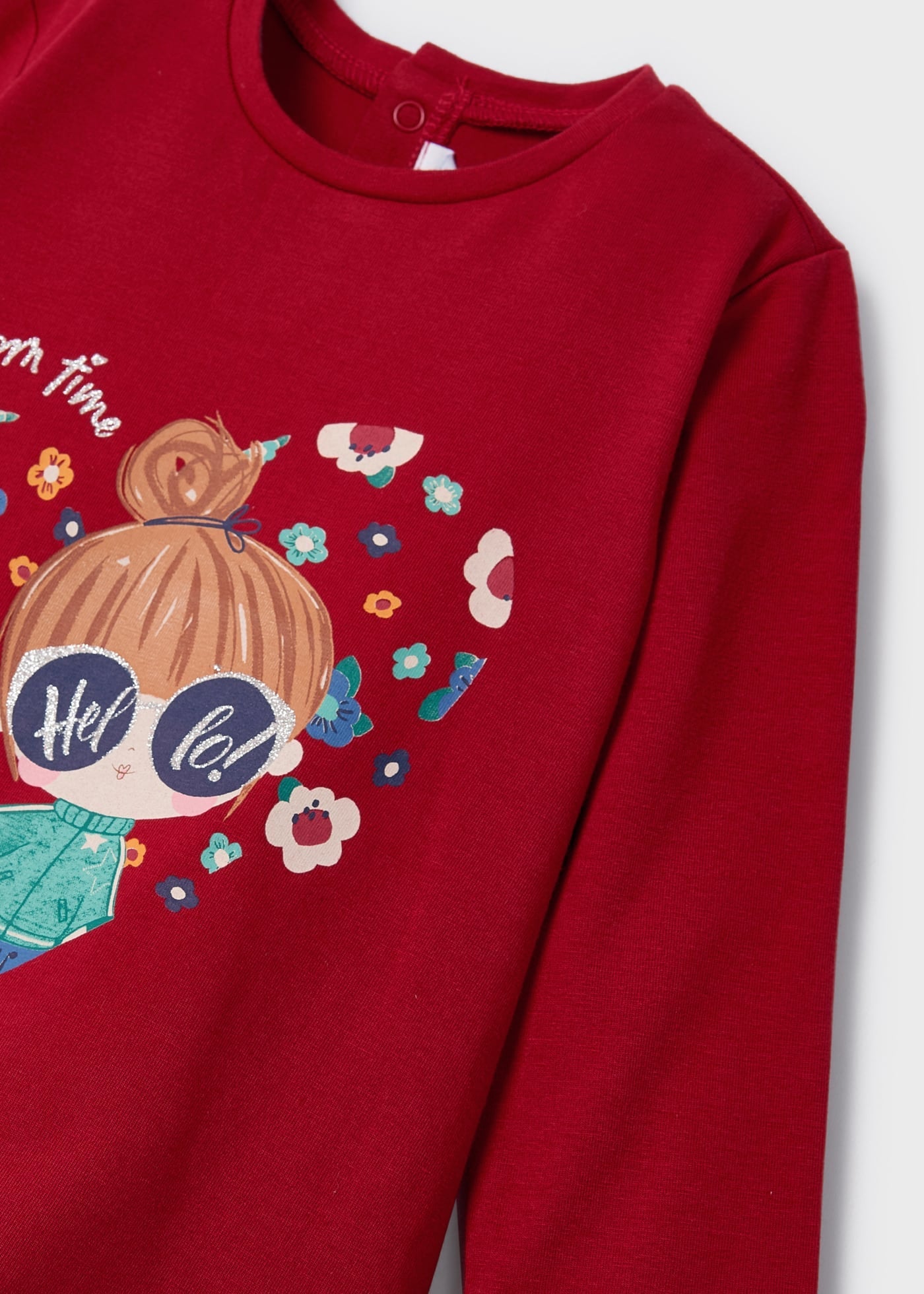 Mayoral 2098-16 Koszulka z długim rękawem dziewczęca kolor czerwony -  - #tag1# - #tag2# - #tag3# - #tag4#