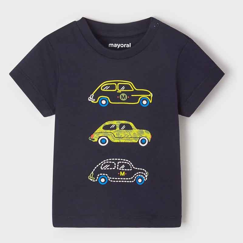 Mayoral 22-01006-073 Koszulka z krótkim rękawem chłopiec 1006-73 granatowy -  - #tag1# - #tag2# - #tag3# - #tag4#
