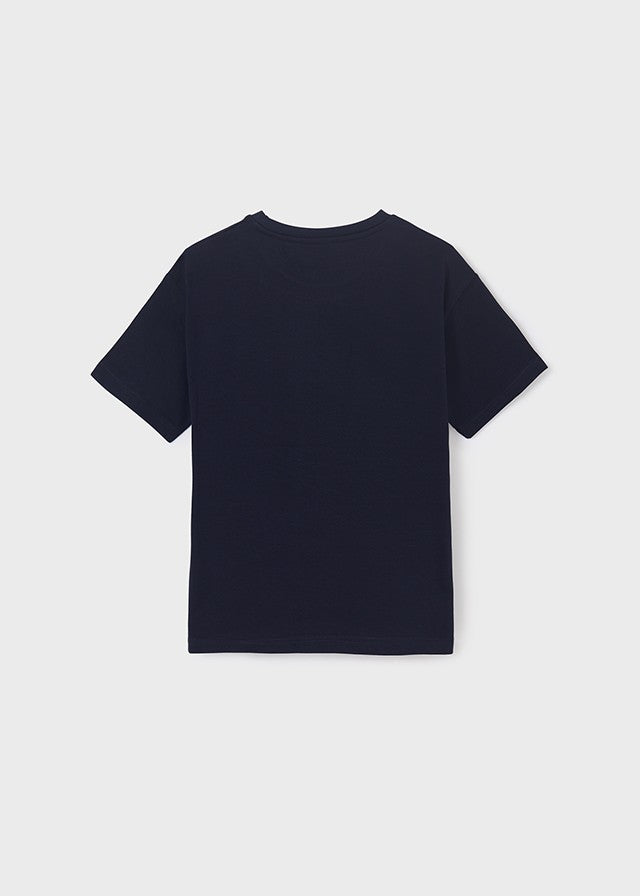 Mayoral 22-06013-026 Koszulka z krótkim rękawem chłopiec 6013-26 granatowy -  - #tag1# - #tag2# - #tag3# - #tag4#