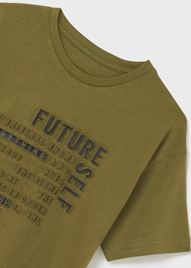 Mayoral 22-06013-028 Koszulka z krótkim rękawem chłopiec 6013-28 żółw -  - #tag1# - #tag2# - #tag3# - #tag4#