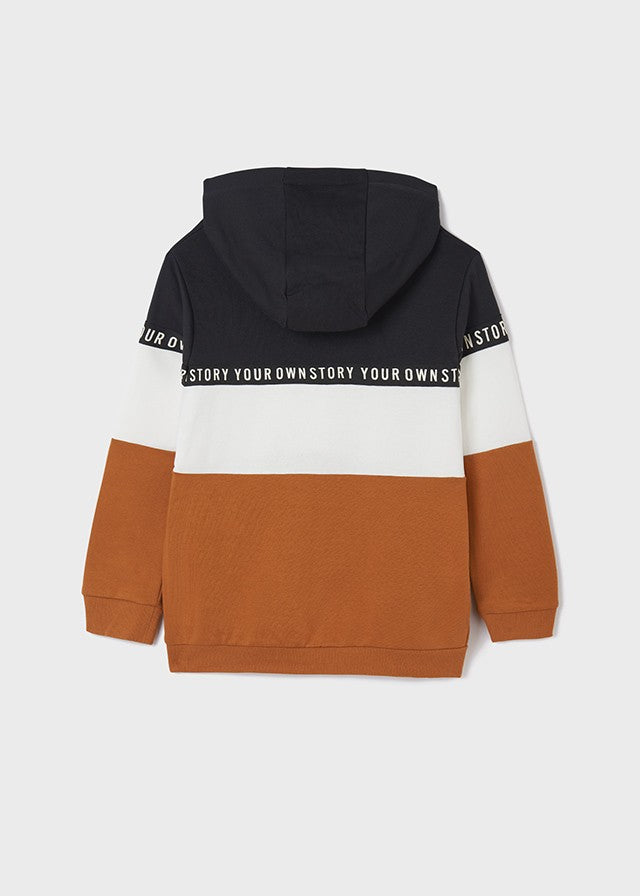 Mayoral 22-06401-094 Bluza z kapturem chłopiec 6401-94 pomarańcz -  - #tag1# - #tag2# - #tag3# - #tag4#