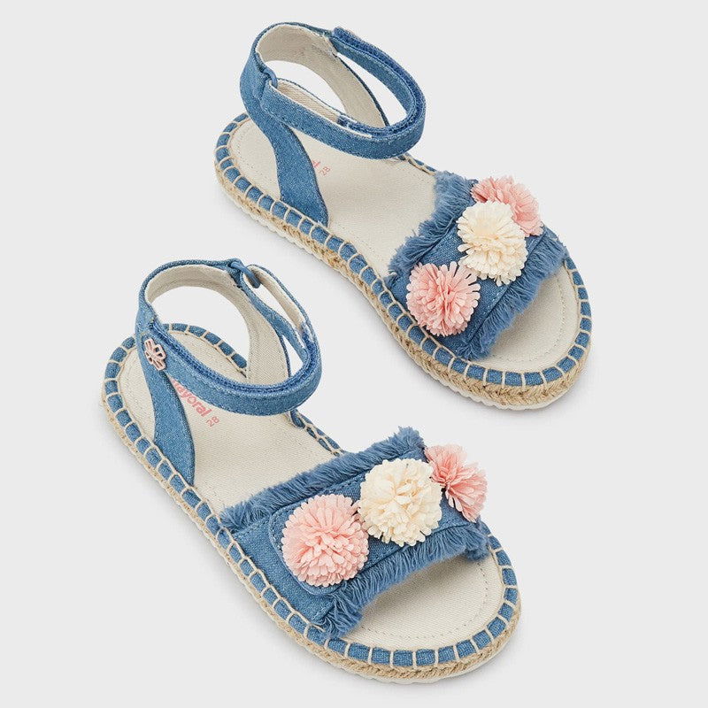 Mayoral 22-45375-035 Sandały dla dziewczynki 45375-35 jeans -  - #tag1# - #tag2# - #tag3# - #tag4#