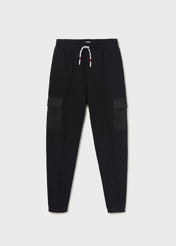 Mayoral 6585-41 Spodnie cropped dziewczynka kolor czarny -  - #tag1# - #tag2# - #tag3# - #tag4#