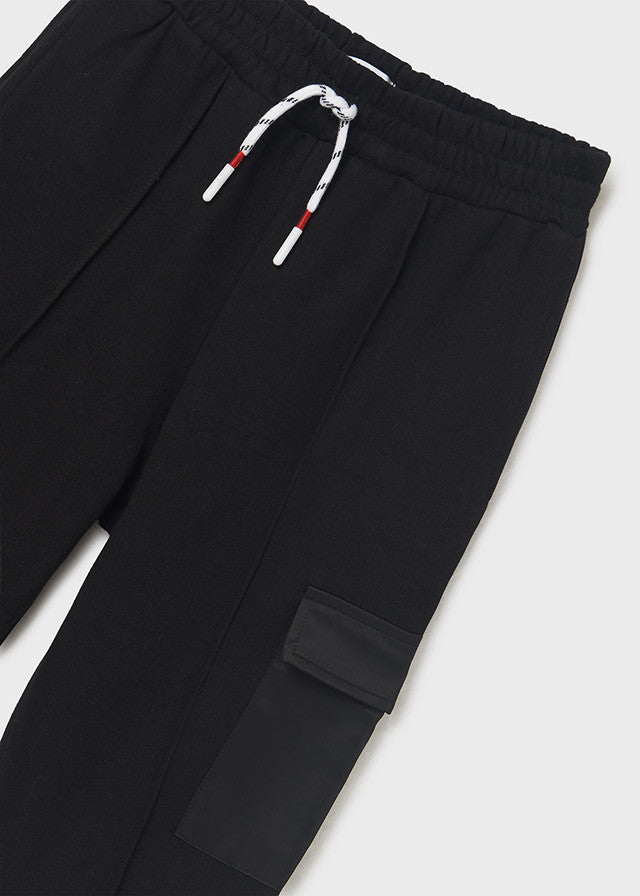 Mayoral 6585-41 Spodnie cropped dziewczynka kolor czarny -  - #tag1# - #tag2# - #tag3# - #tag4#