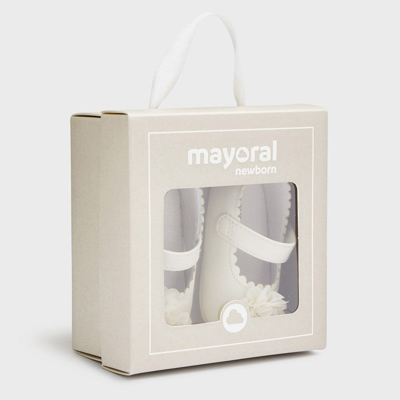 Mayoral Buciki eleganckie dziewczynka 9517-73 kremowy -  - #tag1# - #tag2# - #tag3# - #tag4#