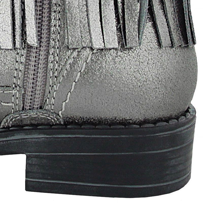 Mayoral Buty  46510-78 frędzle antracyt -  - #tag1# - #tag2# - #tag3# - #tag4#