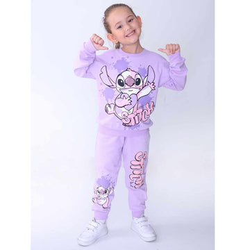 Dres 2  części bluza i spodnie  dziewczęcy fiolet Stella Kids 920-71024