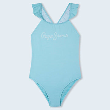 Pepe Jeans Kostium kąpielowy ADELE SWIMSUIT junior dziewczyna PGB10357-529 turkusowy -  - #tag1# - #tag2# - #tag3# - #tag4#