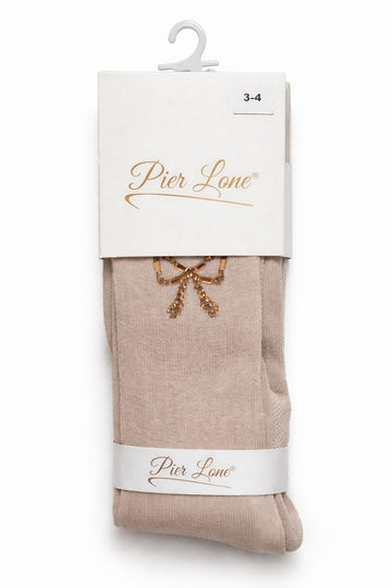 Rajstopy pachnące dziewczęce jasny beż Pier Lone PL-2447-161225