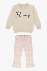 Komplet dziewczęcy beżowy Deco G194215-16725-1