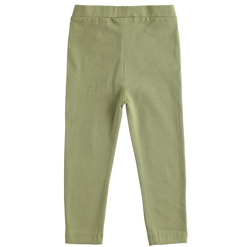 iDO 44337 Leginsy długie dla dziewczynki kolor zielony -  - #tag1# - #tag2# - #tag3# - #tag4#