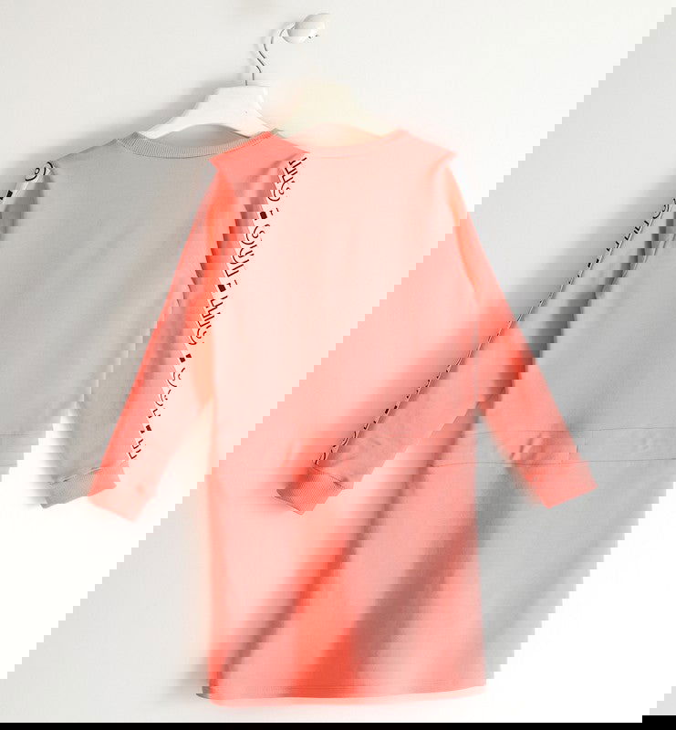 iDO 44537 Sukienka bawełniana dla dziewczynki kolor koral -  - #tag1# - #tag2# - #tag3# - #tag4#