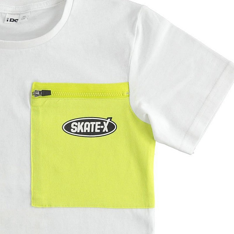 iDO 44809 Koszulka z krótkim rękawem dla chłopca kolor biały -  - #tag1# - #tag2# - #tag3# - #tag4#