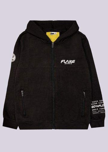 iDO 46402-0658 Bluza z kapturem chłopiec kolor czarny -  - #tag1# - #tag2# - #tag3# - #tag4#