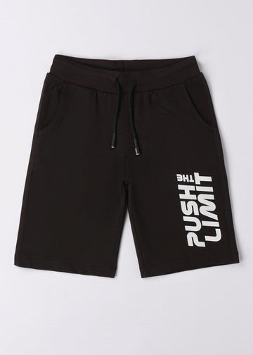 iDO 46439-0658 Szorty chłopiec kolor czarny -  - #tag1# - #tag2# - #tag3# - #tag4#