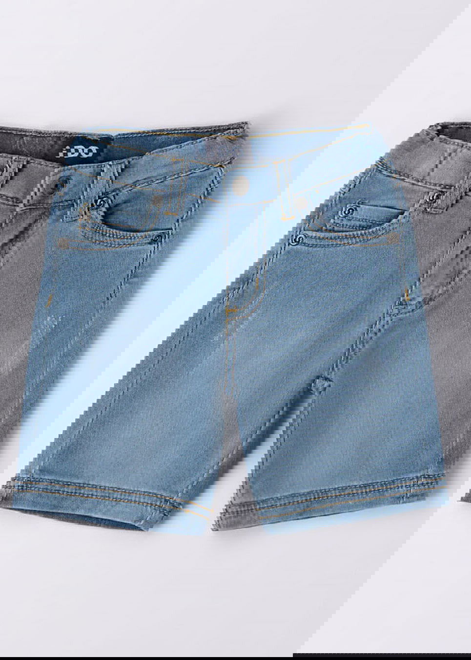 iDO 46691-7350 Krótkie spodenki jeans chłopiec kolor niebieski -  - #tag1# - #tag2# - #tag3# - #tag4#