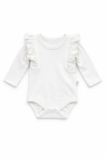 Body falbanka dziewczęce krem Onno baby N3077-121225-28