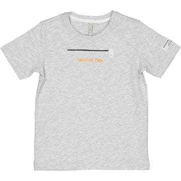 t-shirt z krótkim rękawkiem dla chłopców Birba&Trybeyond 24439-40X kolor szary