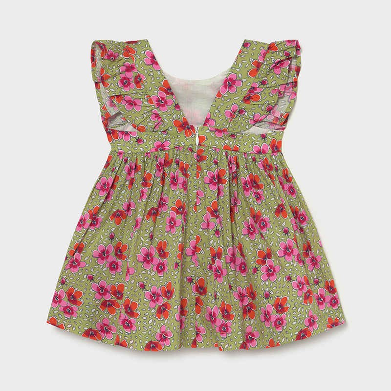 Girl's dress with headband Mayoral 1987-30 Green