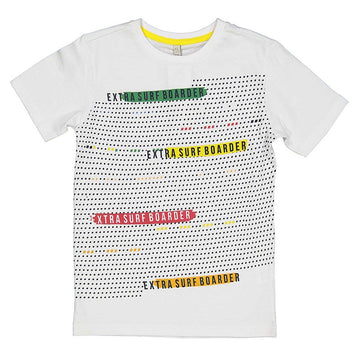 Trybeyond Koszulka z krótkim rękawem Junior Boy 44391-00 15A kolor biały