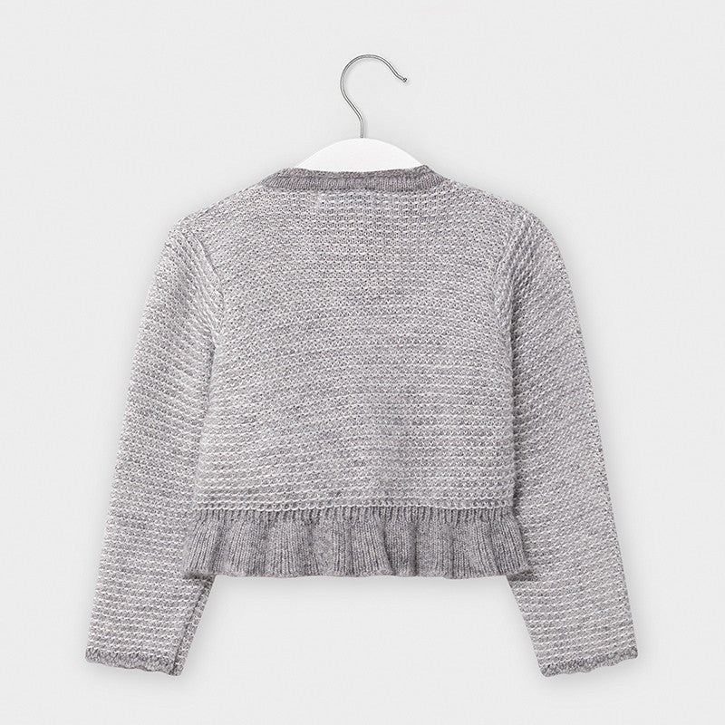 Mayoral 2360-17 Gray Knitted Sweater for Girls