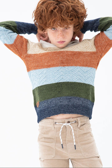 Sweter Boboli 527206-2440 kolor granat