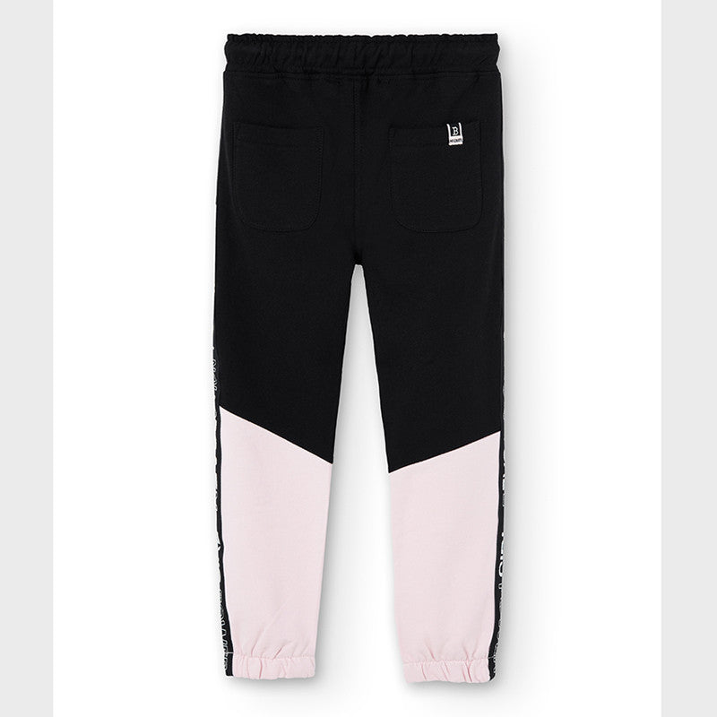 Girls' sweatpants Boboli 405122-890 color black