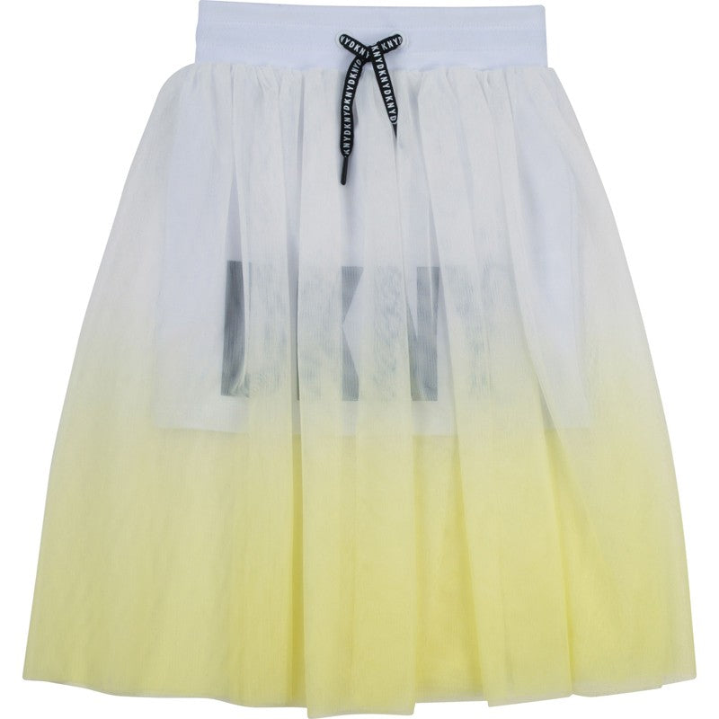 DKNY girl's skirt D33569-60B yellow