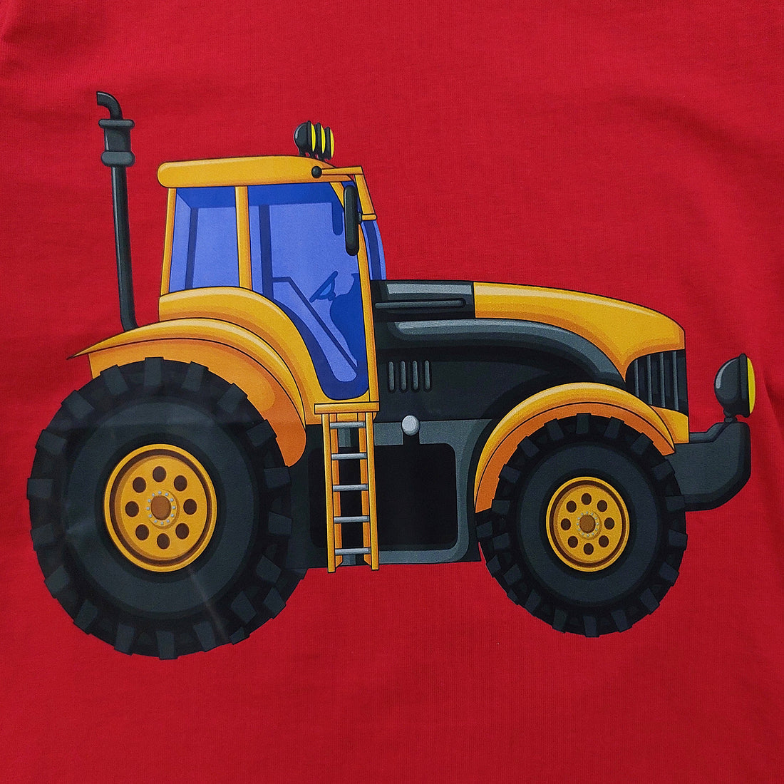 T-Shirt Traktor chłopak czerwony 5596-9424 GKMOC