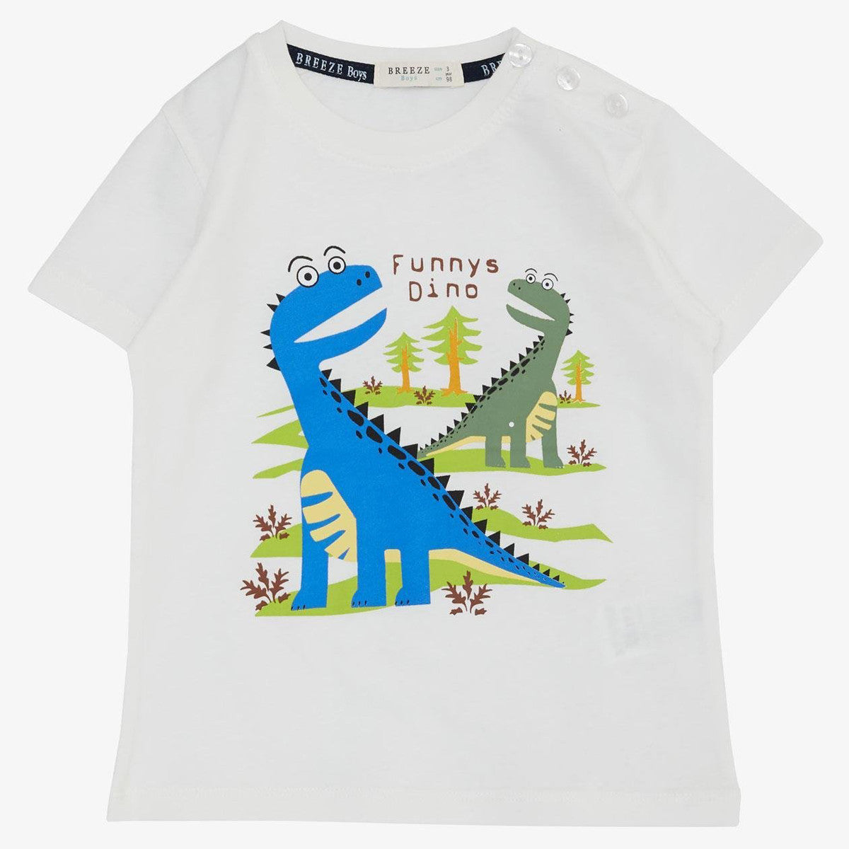 T-Shirt Dinosaur boy cream 19653-9424 GKMOC