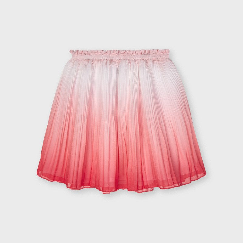 Pleated skirt for girls Mayoral 3907-21 Pink